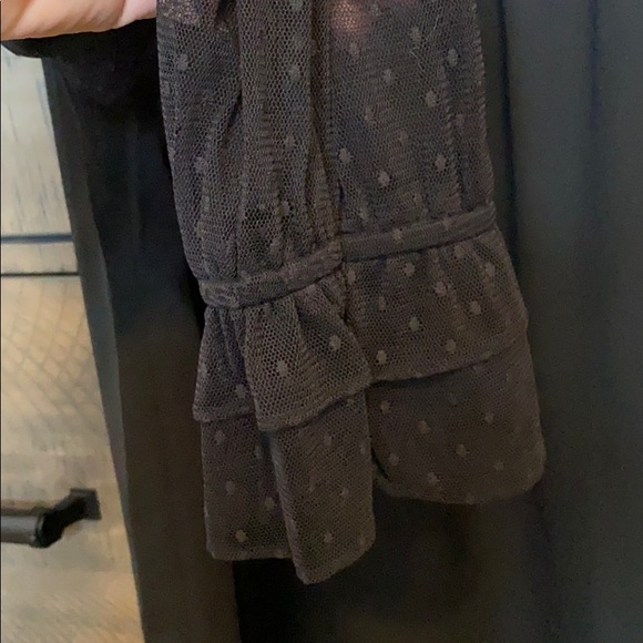 Black LOFT blouse - Picture 3 of 4